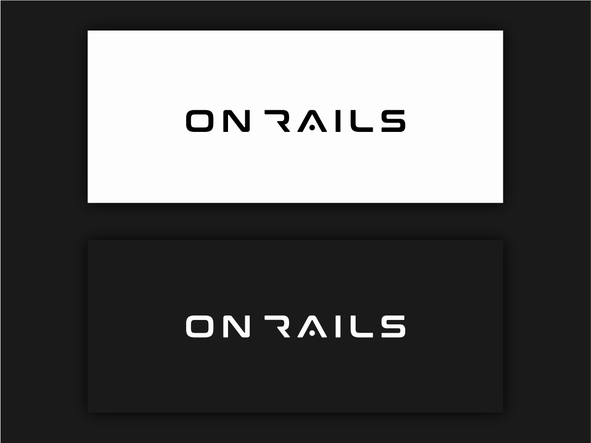 Diseño de Logo por bandisign para On Rails | Diseño #36411370