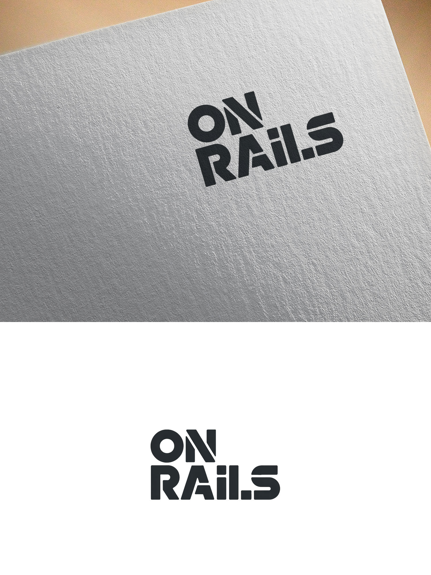 Diseño de Logo por Olivia Marie Smith para On Rails | Diseño #36417844