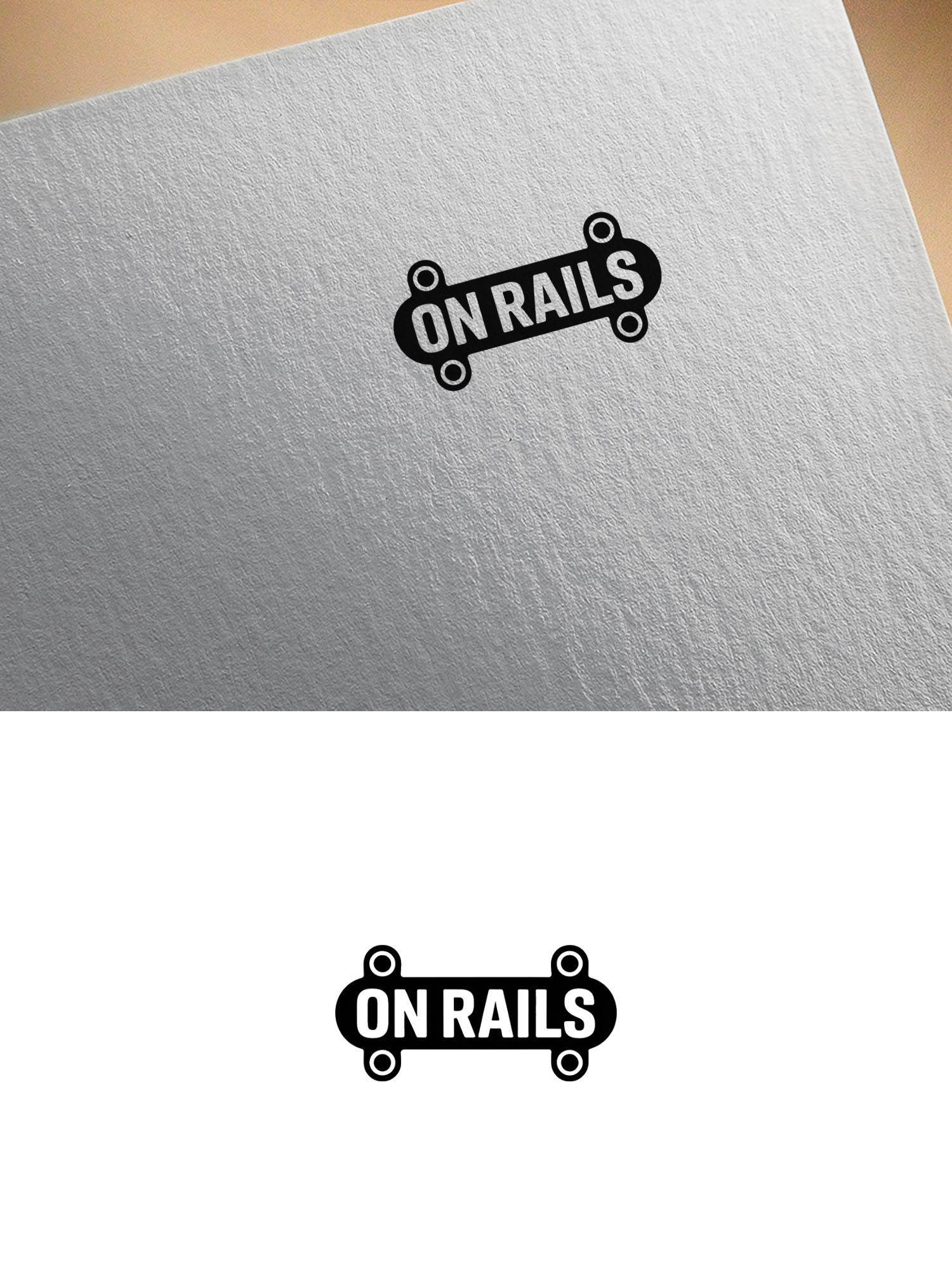 Diseño de Logo por Olivia Marie Smith para On Rails | Diseño #36417848