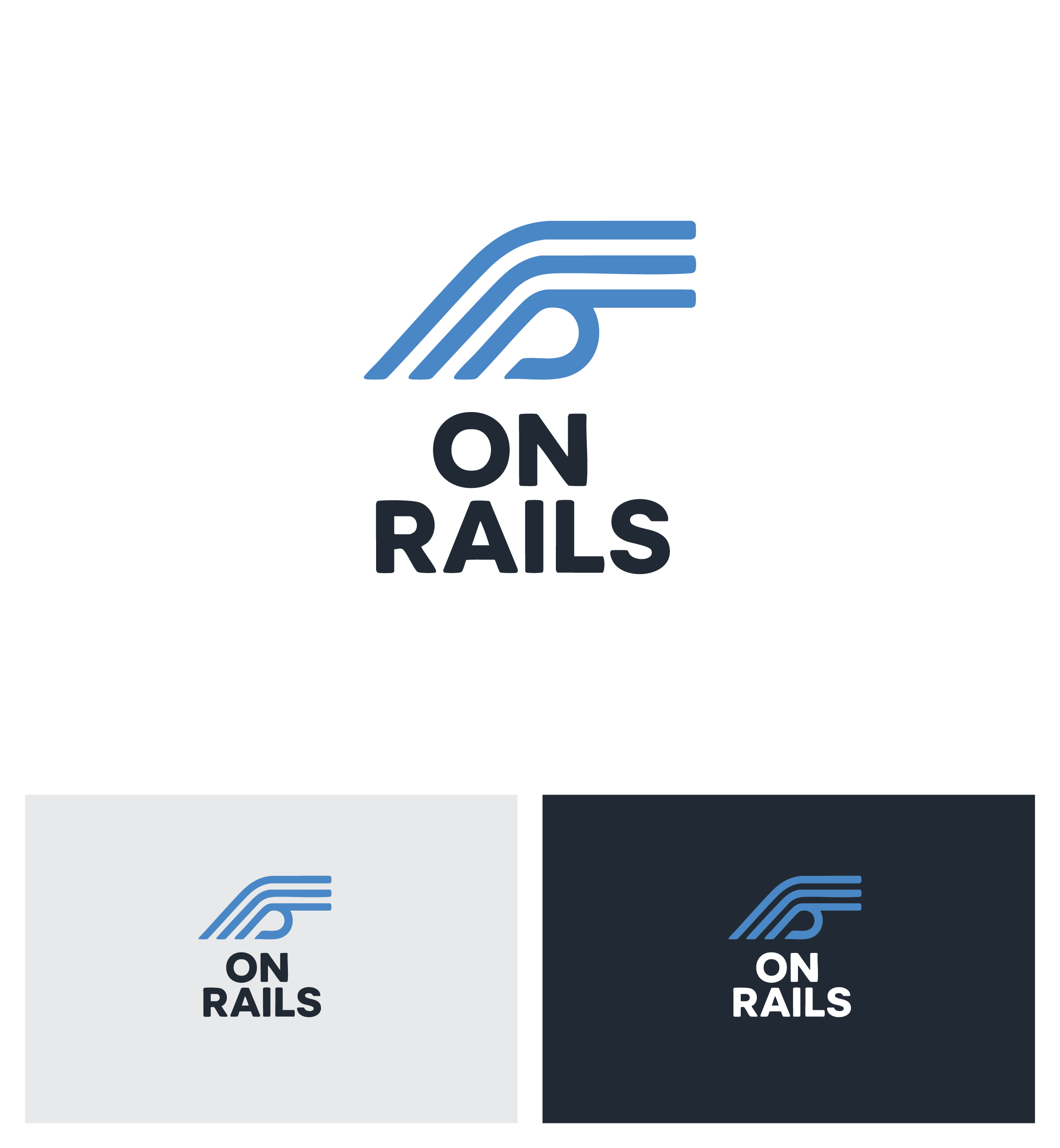 Diseño de Logo por Afsana_Hoque para On Rails | Diseño #36383322