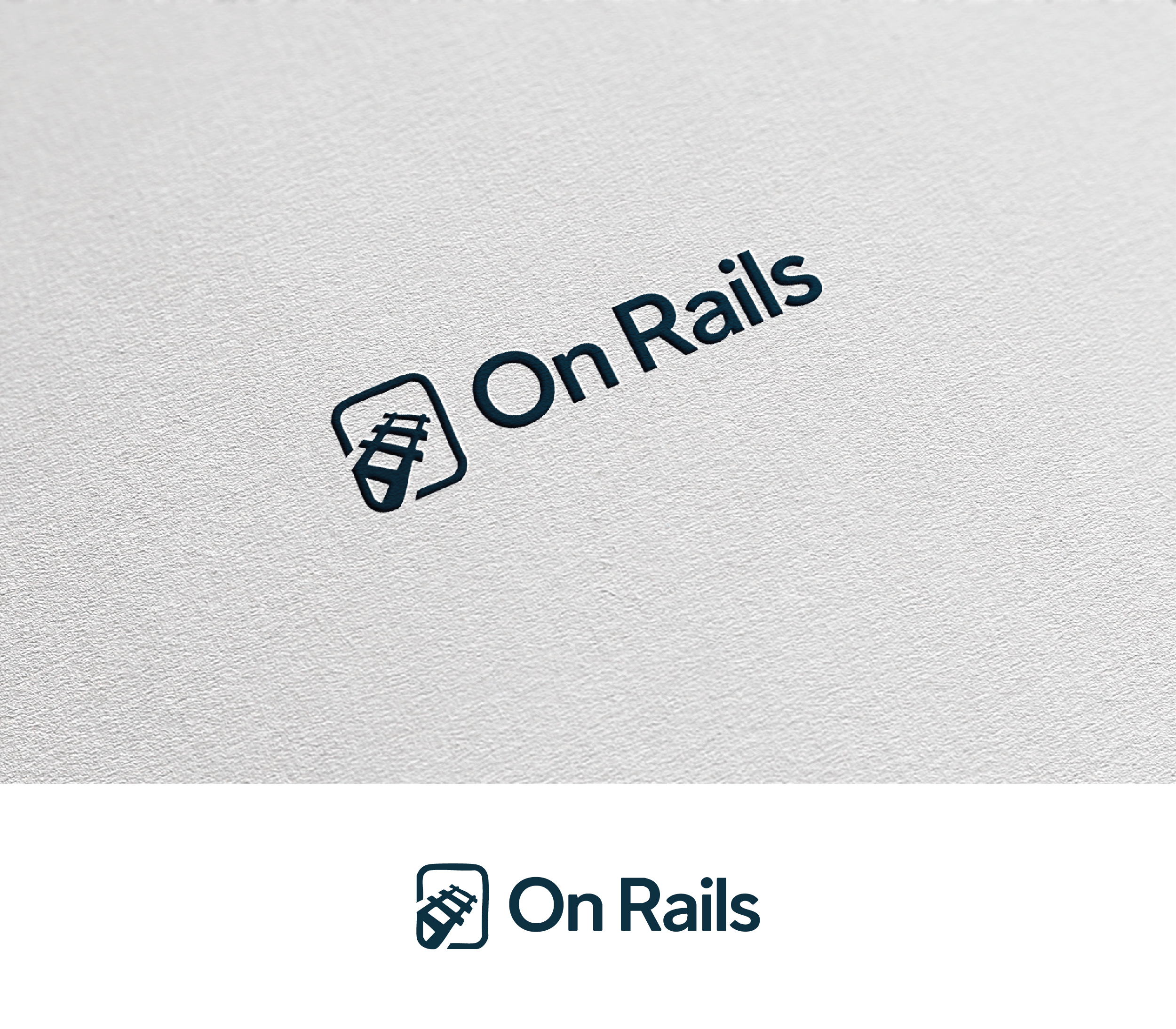Diseño de Logo por Afsana_Hoque para On Rails | Diseño #36383324