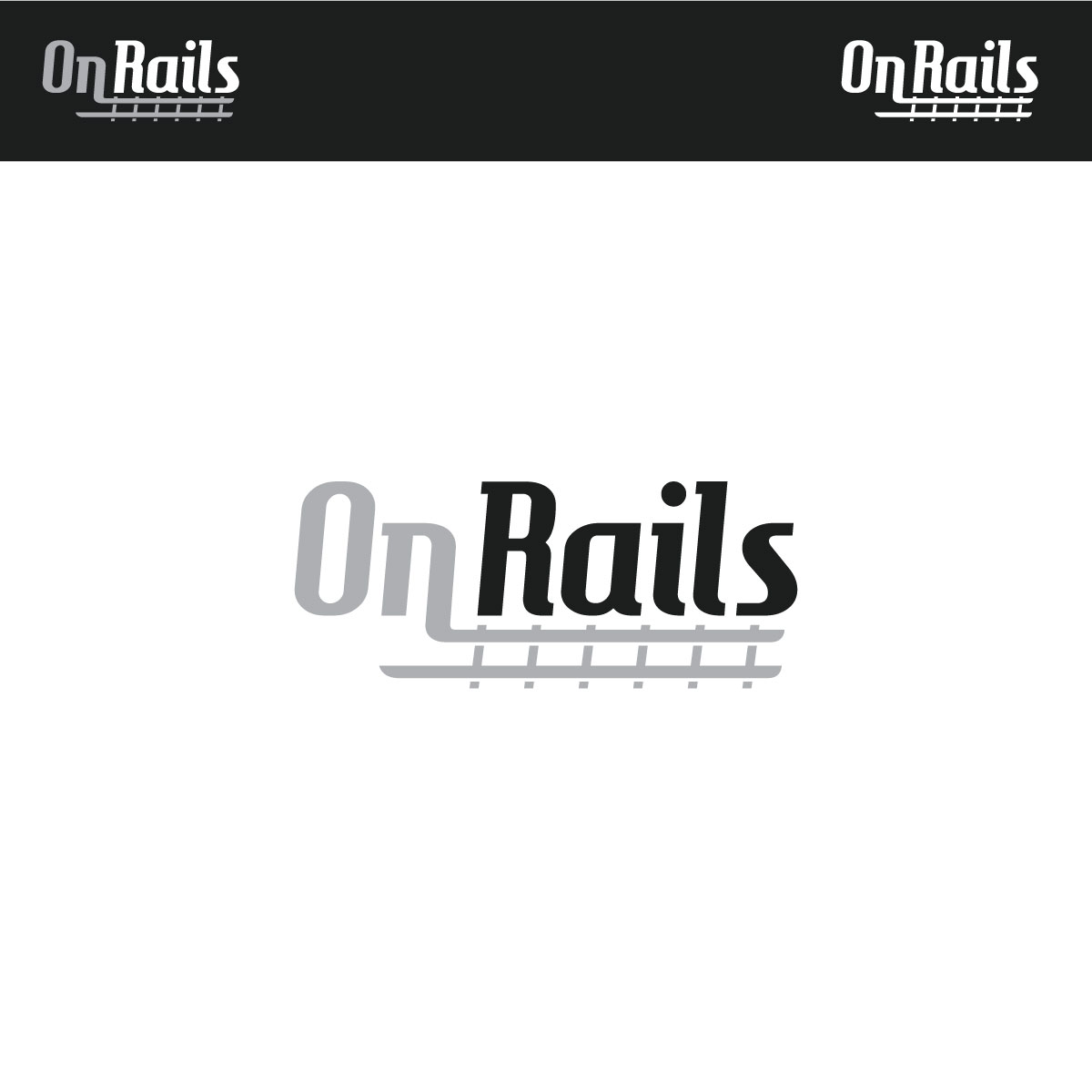 Diseño de Logo por Khan D. para On Rails | Diseño #36379412