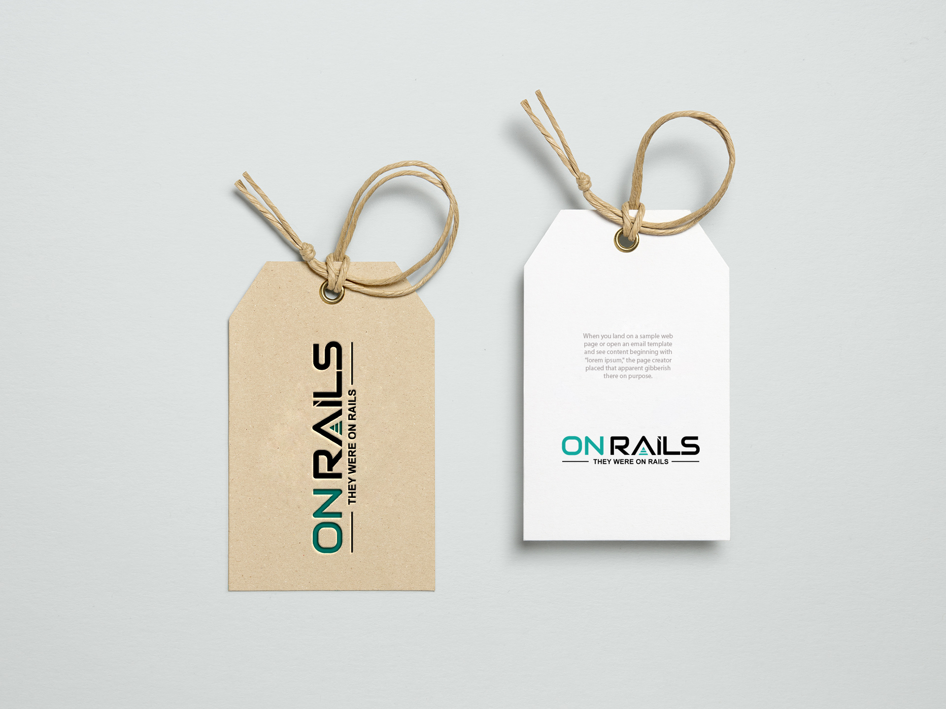 Diseño de Logo por zebronicgraphic para On Rails | Diseño #36380114