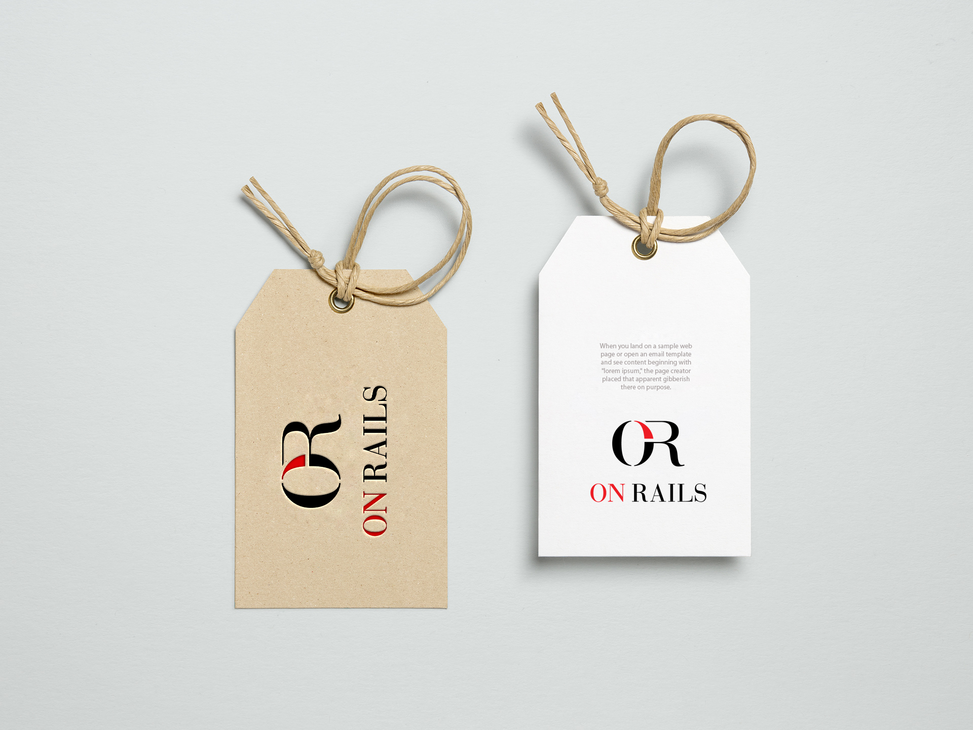 Diseño de Logo por zebronicgraphic para On Rails | Diseño #36380116