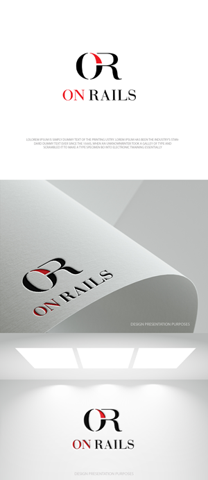 Diseño de Logo por zebronicgraphic para On Rails | Diseño: #36380120