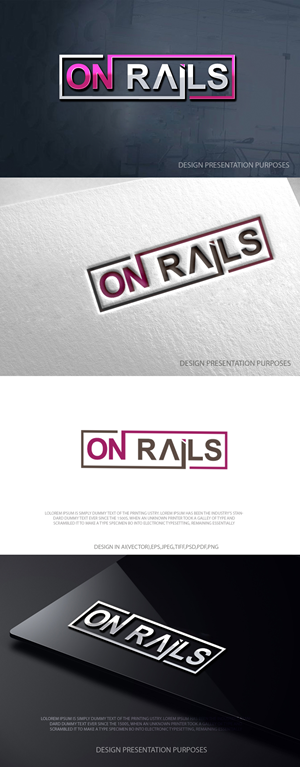 Diseño de Logo por zebronicgraphic para On Rails | Diseño: #36380121