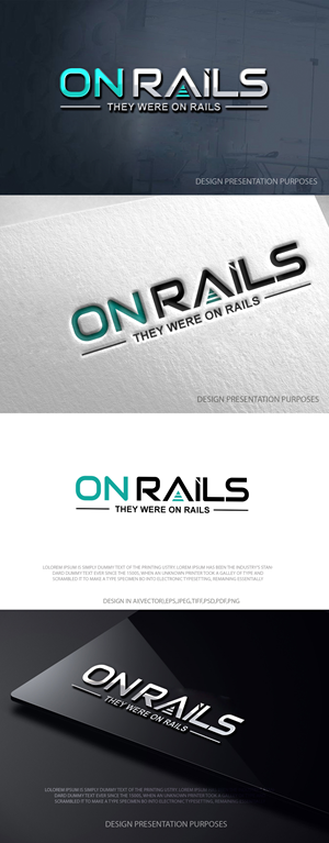 Diseño de Logo por zebronicgraphic para On Rails | Diseño: #36380122