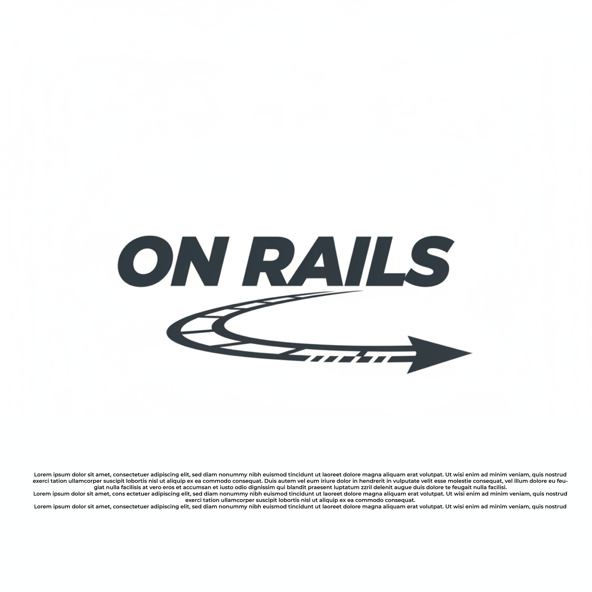 Diseño de Logo por Amaira,s Creation para On Rails | Diseño #36398461