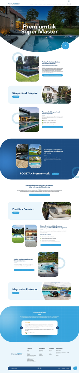 Web Design by NZ Creatives for PLATINUMPOOLS | Design: #36389417