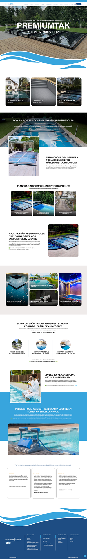 Web Design by NZ Creatives for PLATINUMPOOLS | Design: #36389433