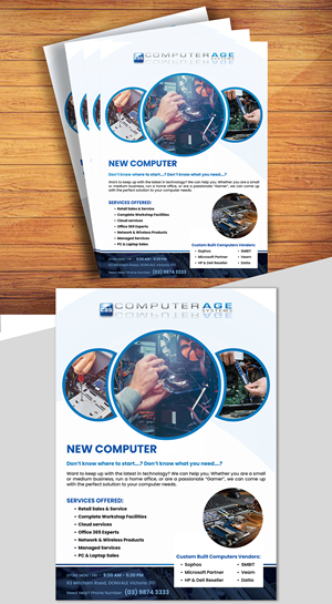 Flyer-Design von Talha Ahmad für dieses Projekt | Design: #36388172