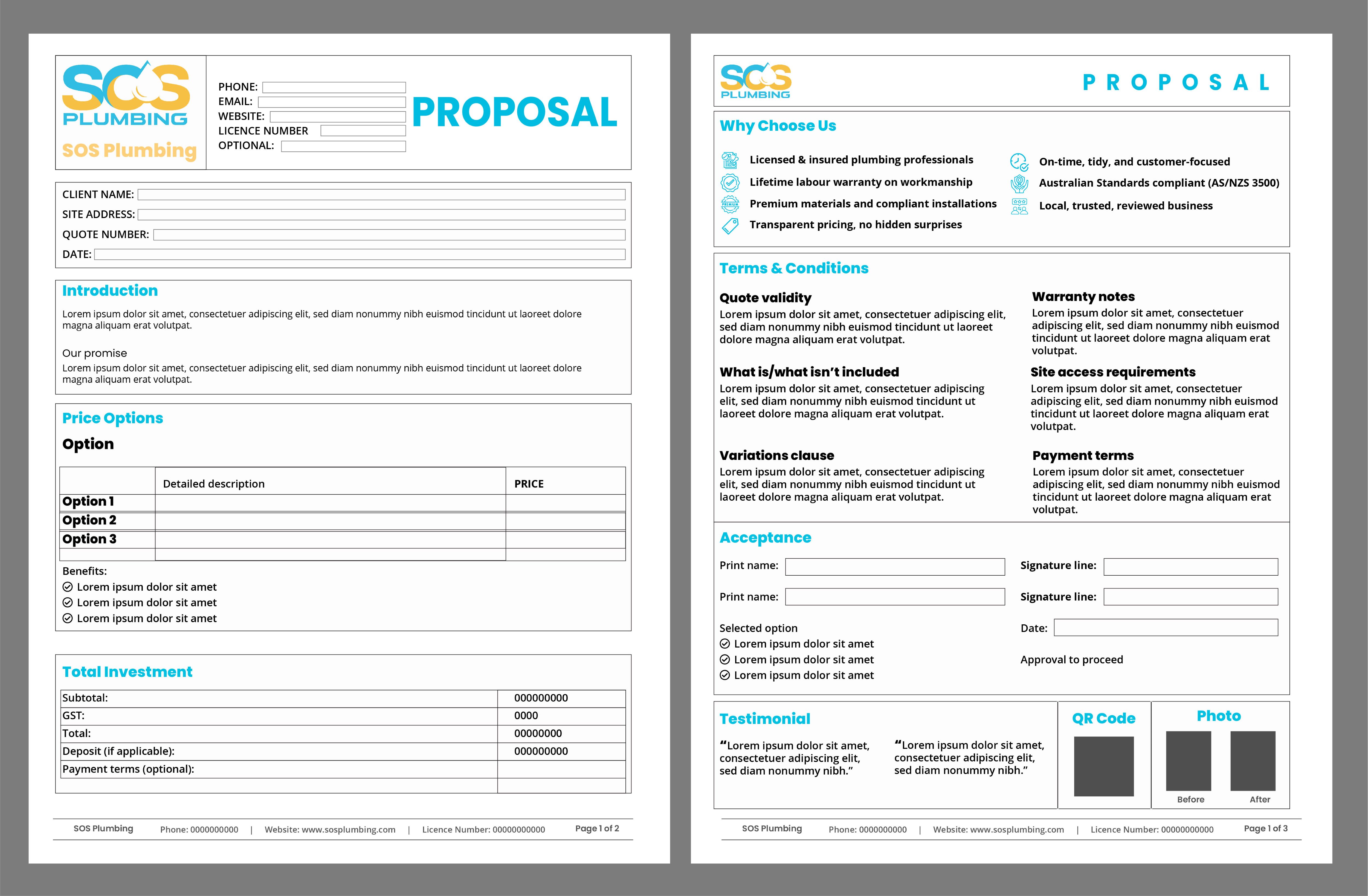 Diseño de Plantilla de Word por Fine Graphics House para este proyecto | Diseño #36397879