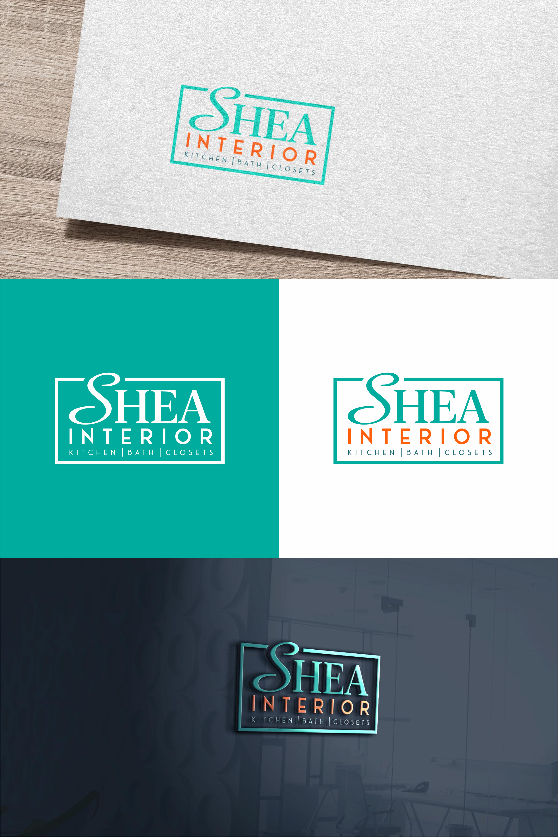 Logo Design by melzh for Shea Interiors | Design #36393479