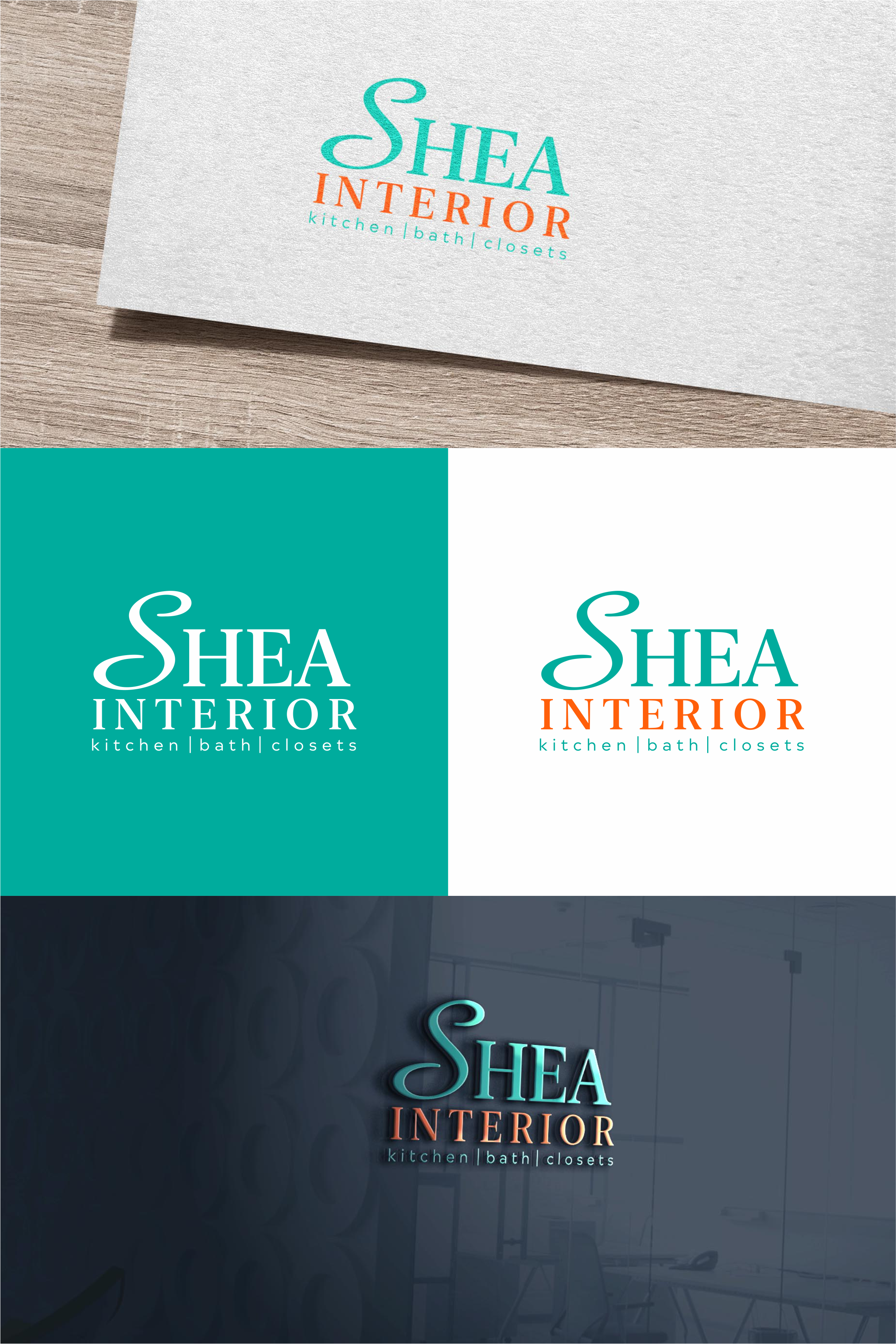 Logo Design by melzh for Shea Interiors | Design #36393493