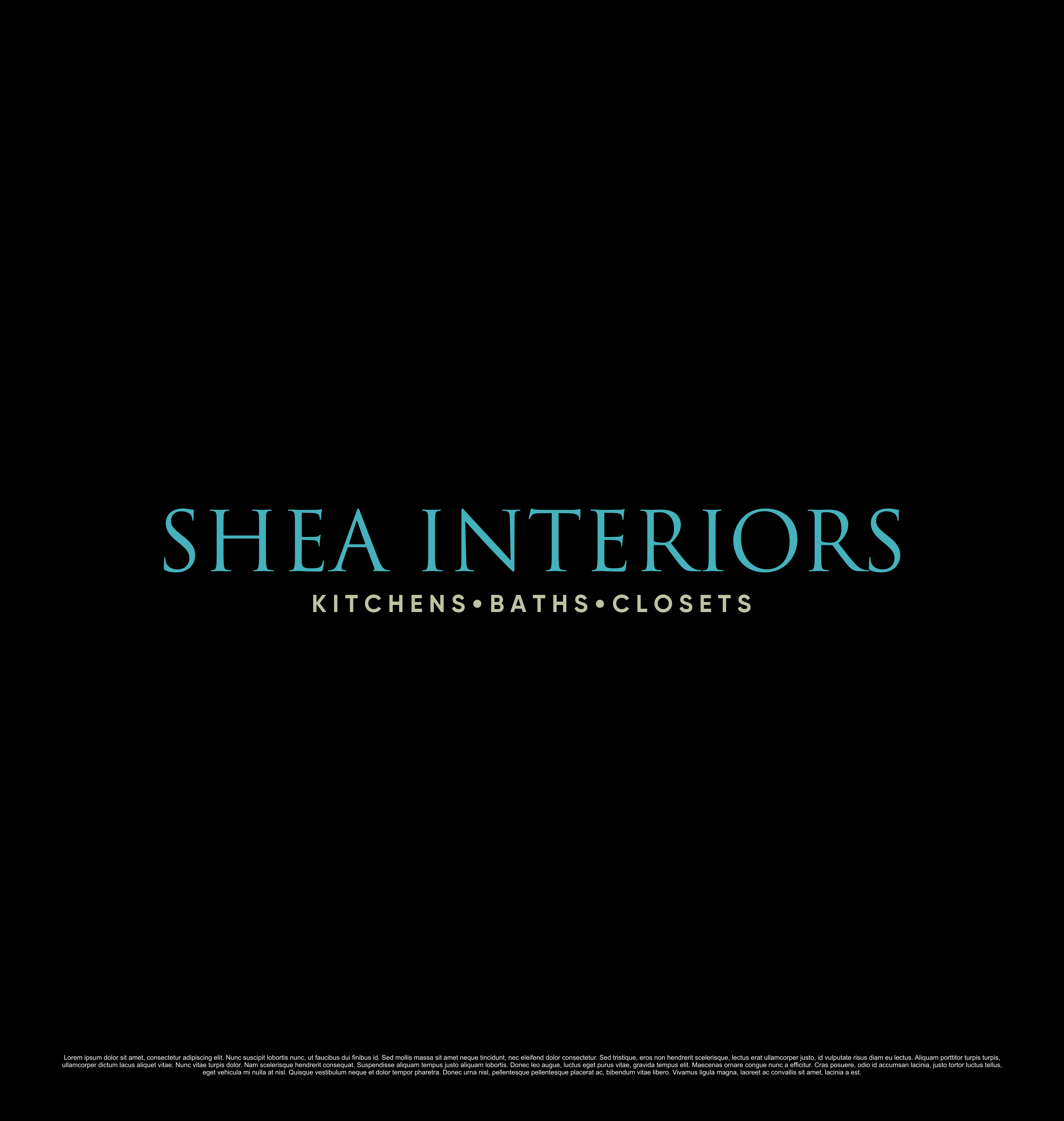 Logo Design by saesean for Shea Interiors | Design #36403554