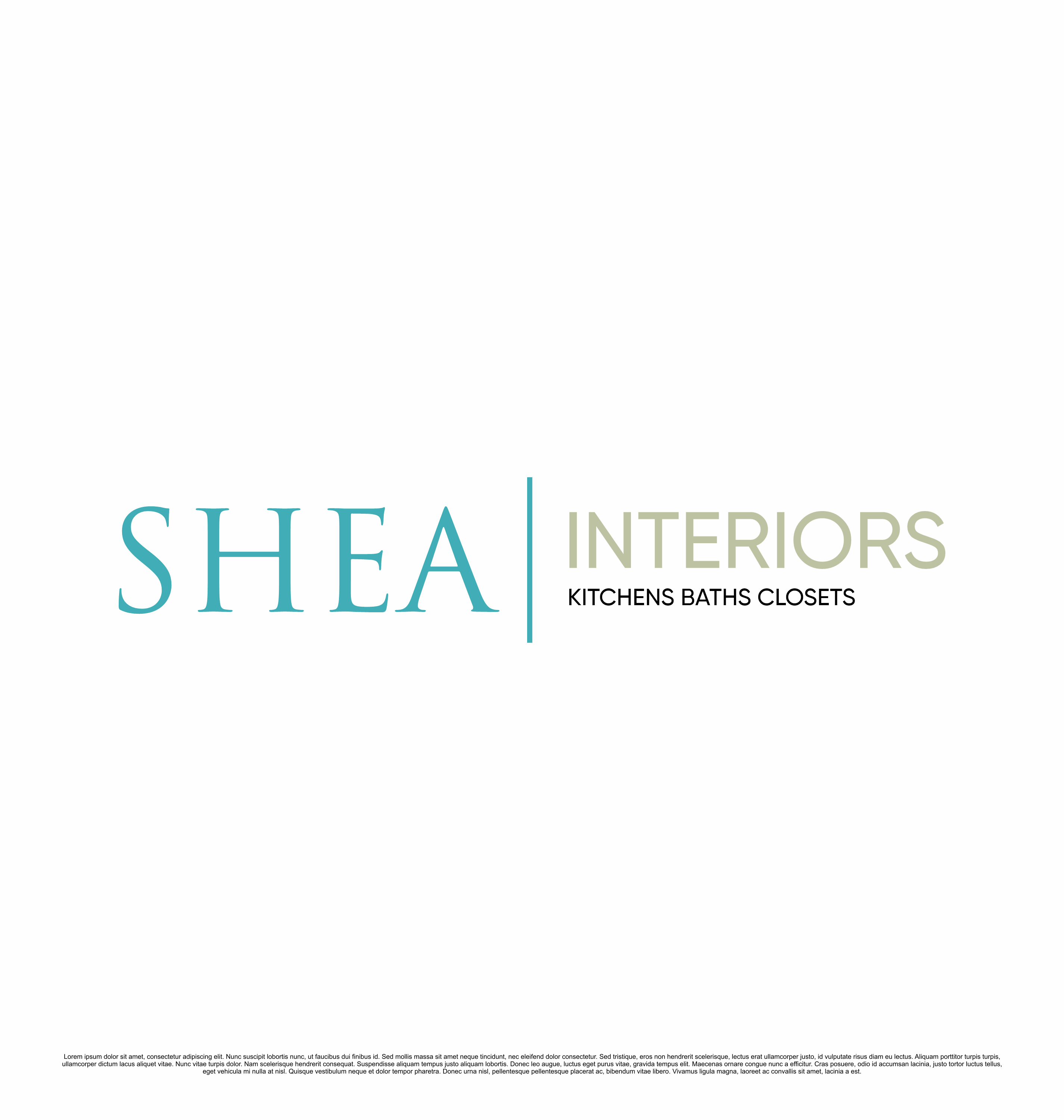 Logo Design by saesean for Shea Interiors | Design #36403555