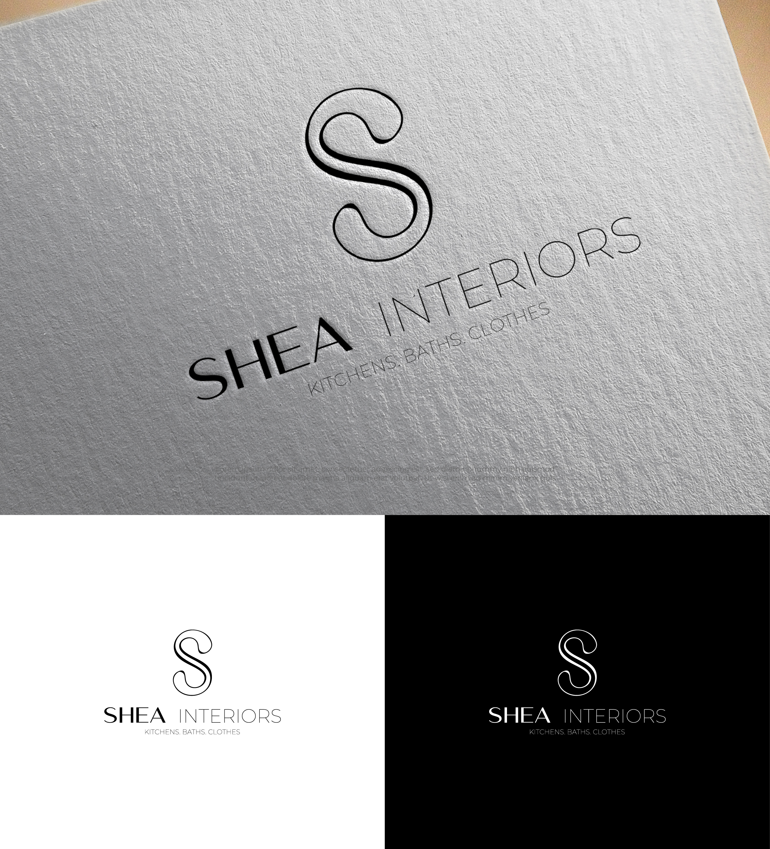 Logo Design by Creative Poli for Shea Interiors | Design #36393094