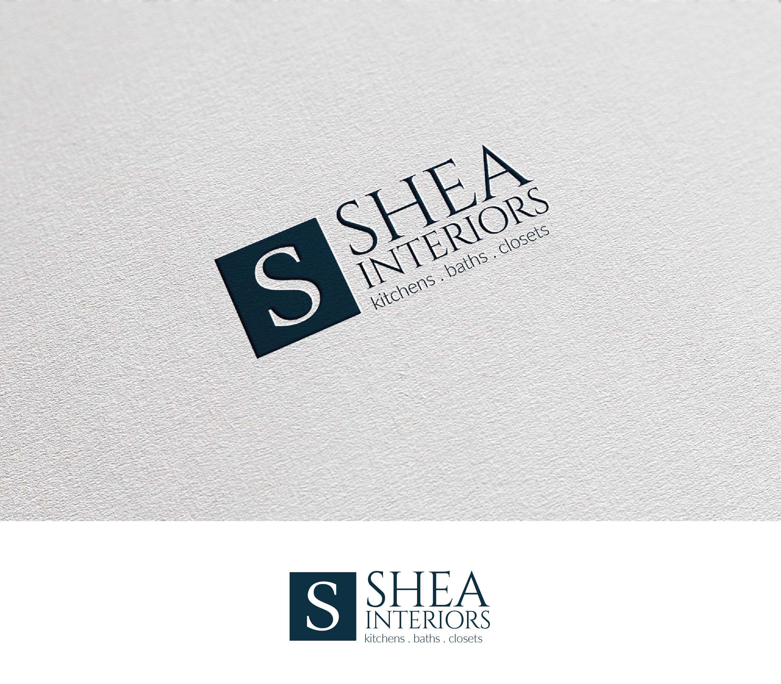 Logo Design by Afsana_Hoque for Shea Interiors | Design #36397860