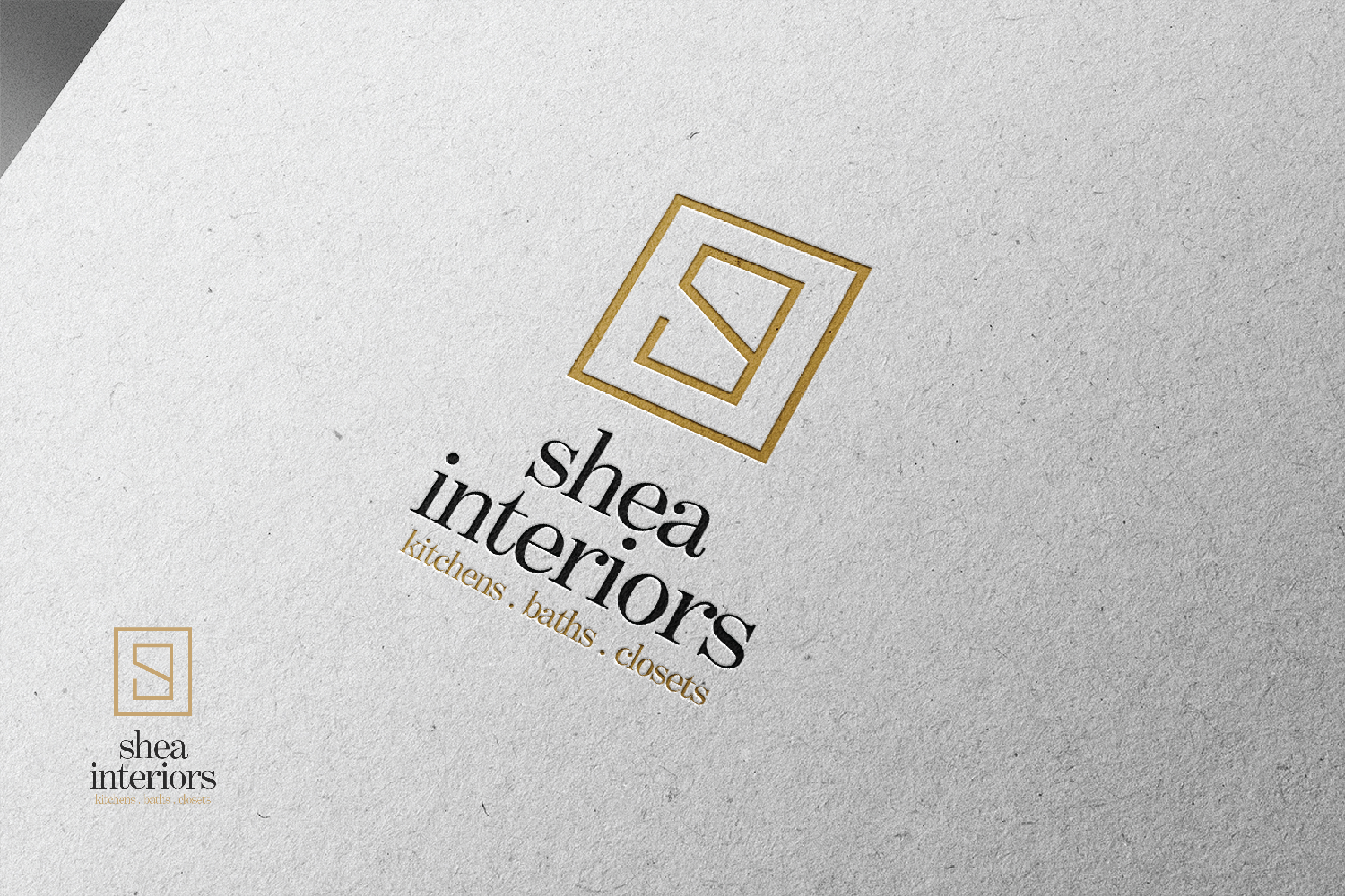 Logo Design by raju.creative for Shea Interiors | Design #36397912