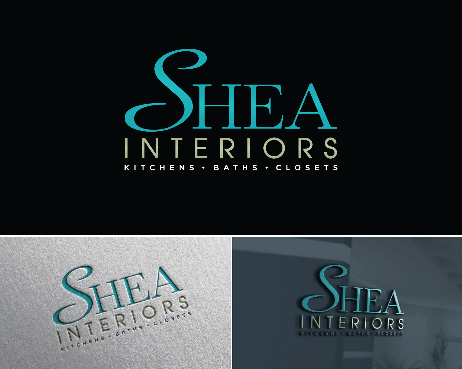 Logo Design by Atec for Shea Interiors | Design #36393940