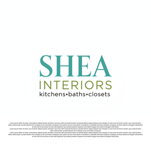 Logo Design by Amaira,s Creation for Shea Interiors | Design: #36419329