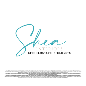 Logo Design by Amaira,s Creation for Shea Interiors | Design: #36419331