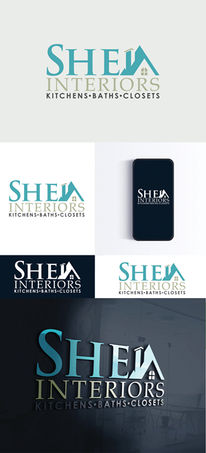 Logo Design by Imran_me for Shea Interiors | Design: #36409943