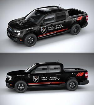 All Pro Security - Vehicle Design Wrap for Security Service!