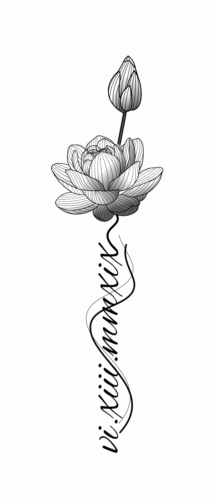 Diseño de Tatuaje por Zarina Tama para este proyecto | Diseño #36397476