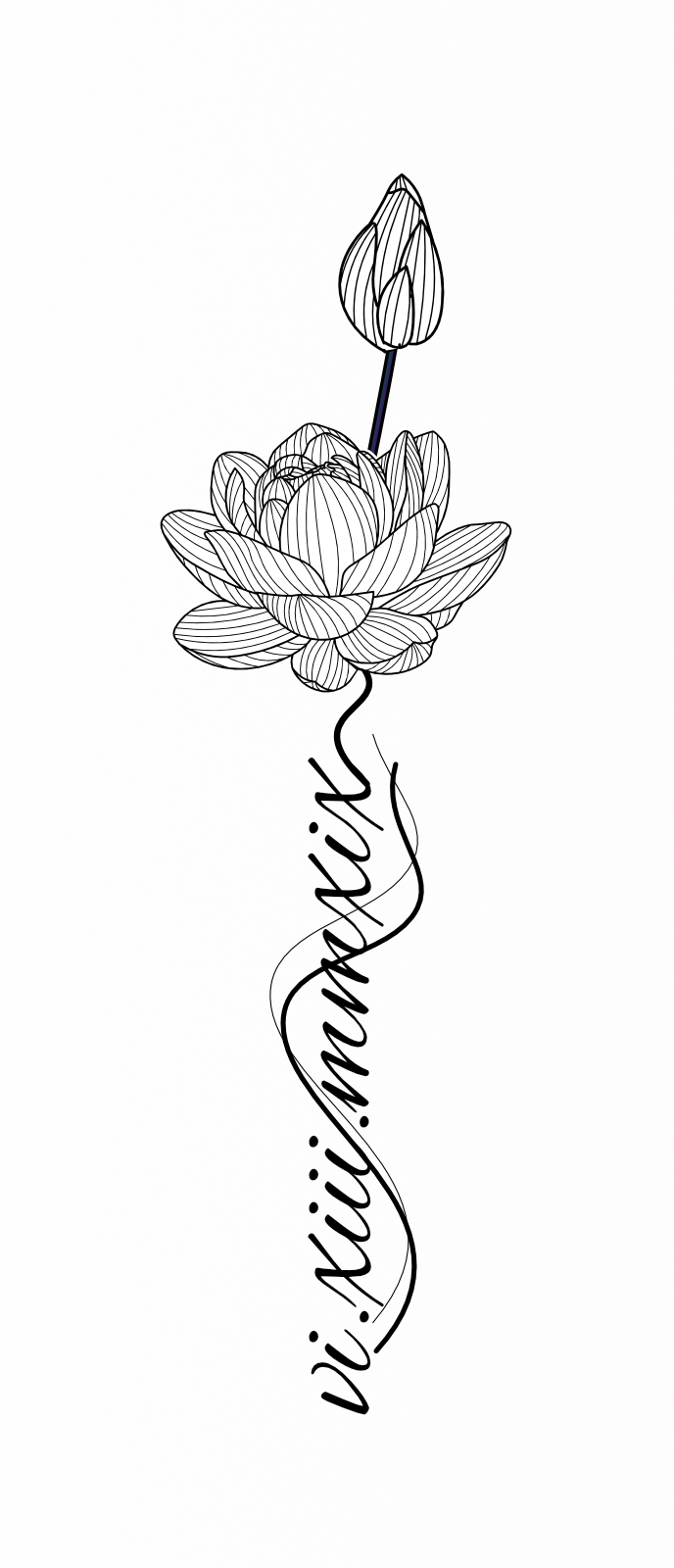Diseño de Tatuaje por Zarina Tama para este proyecto | Diseño #36397514