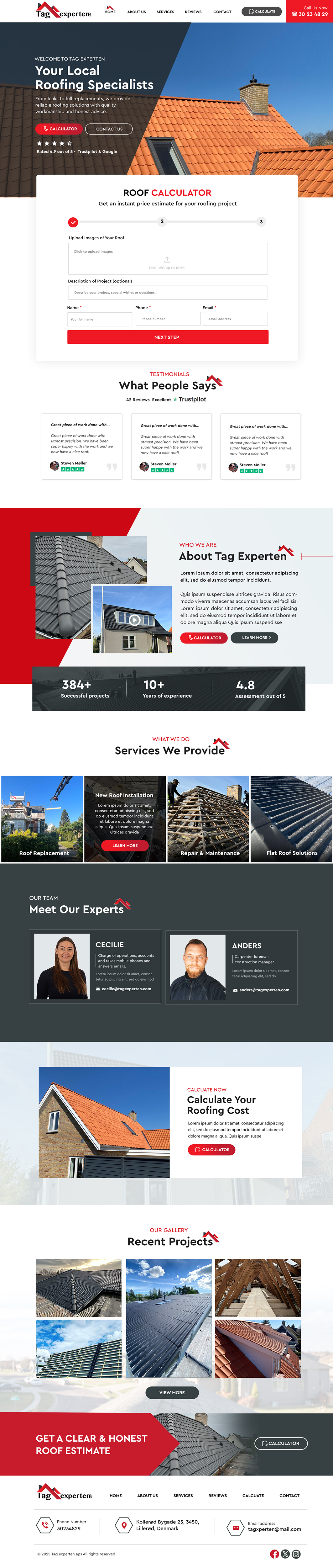 Web-Design von Blue Sparrow für dieses Projekt | Design: #36417511