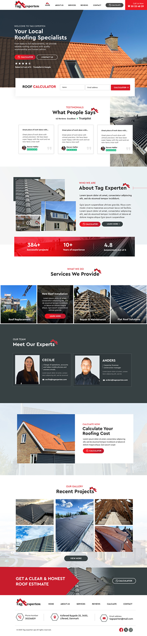 Web-Design von Blue Sparrow für dieses Projekt | Design: #36417513