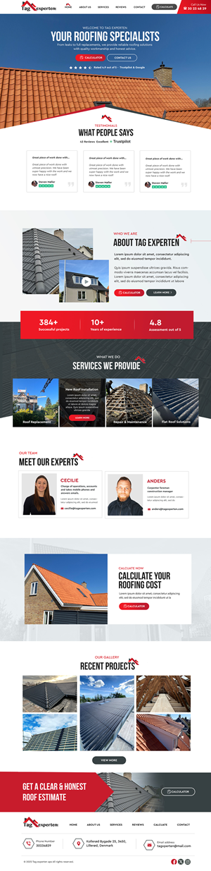 Web-Design von Blue Sparrow für dieses Projekt | Design: #36417514