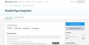 Web Design by pb for this project | Design: #36404279