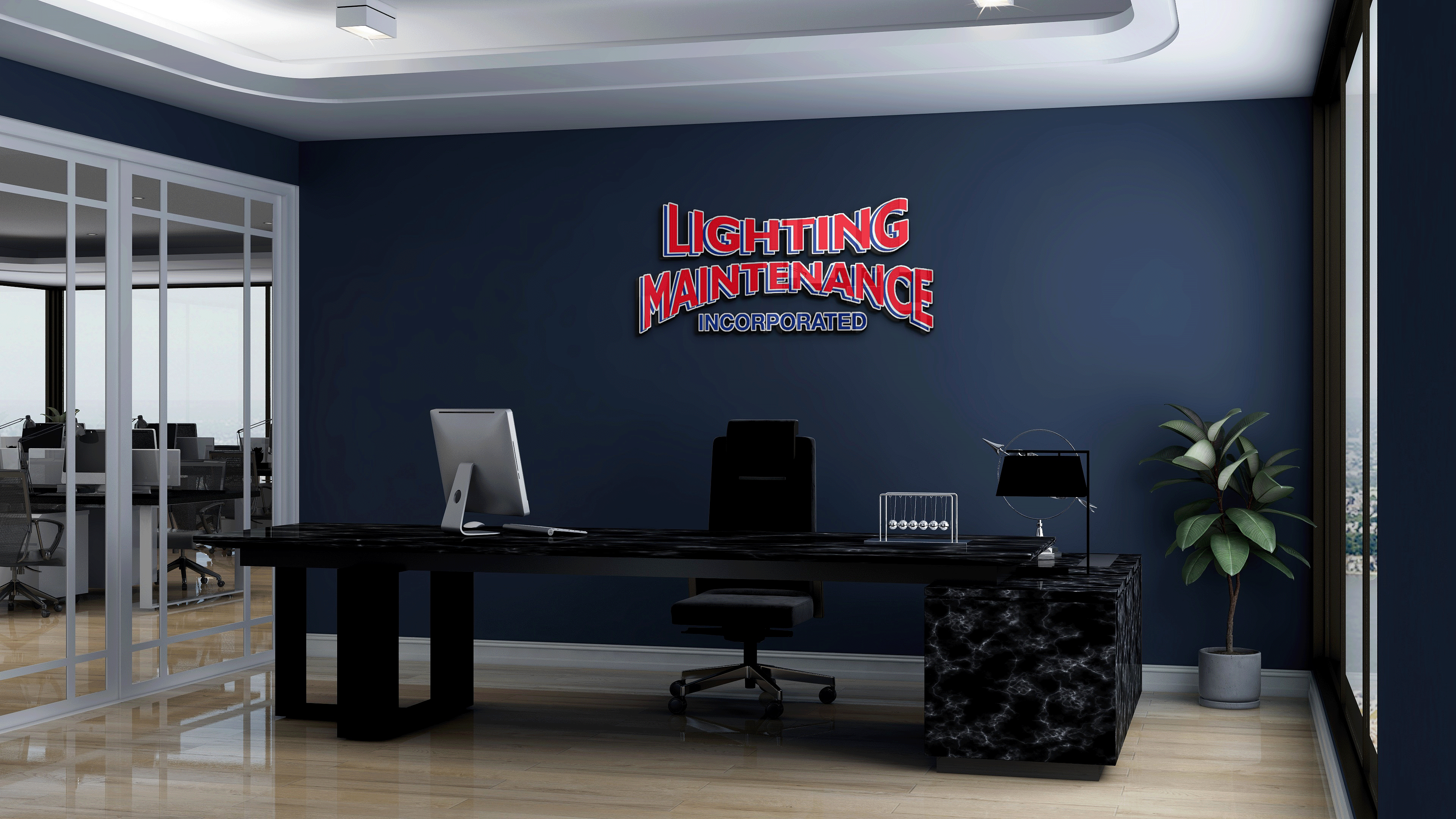 Design Graphique par Baklect Creative (PRO) pour Lighting Maintenance Inc | Design #36397794