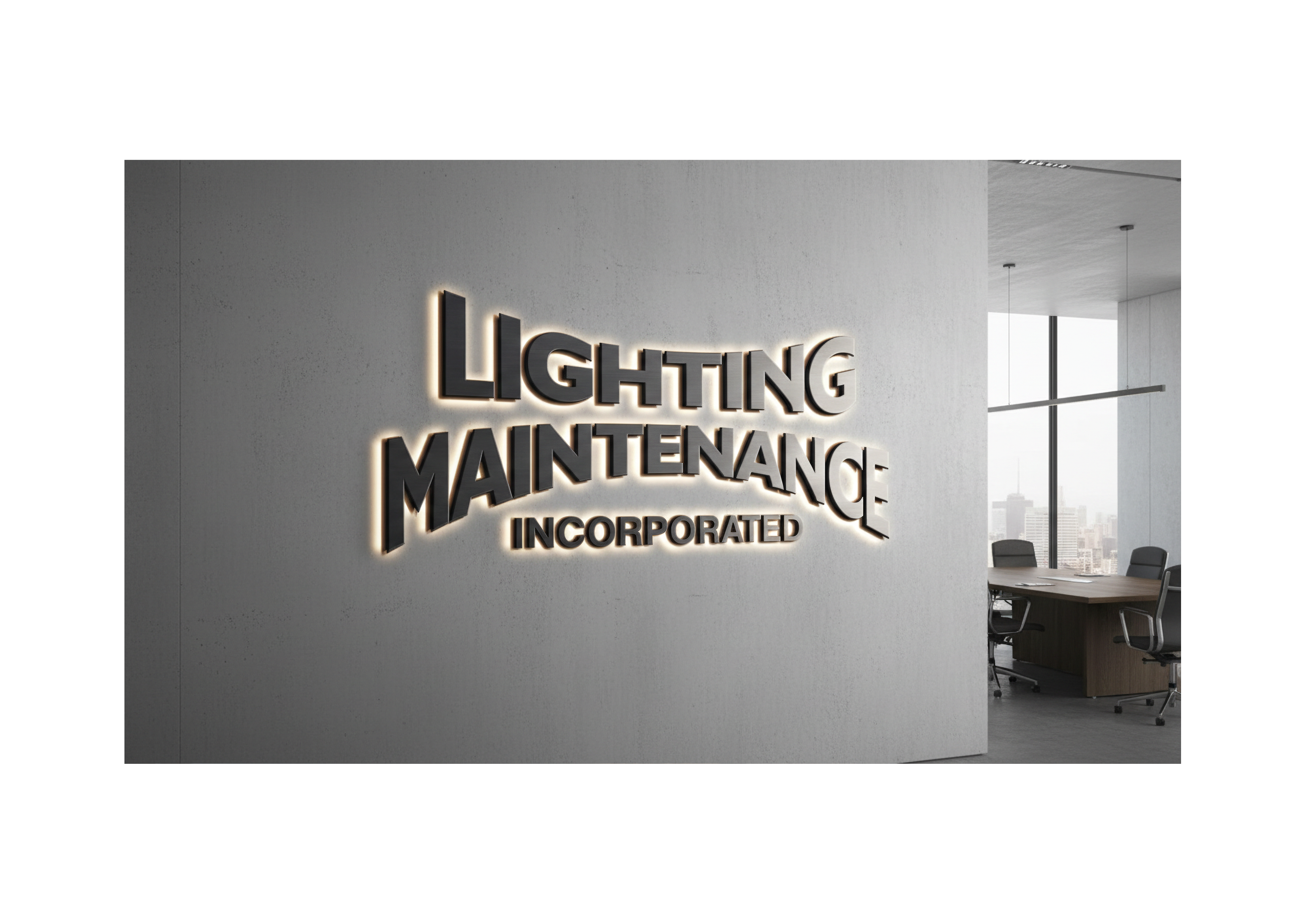 Graphic Design by GLB for Lighting Maintenance Inc | Design #36426289