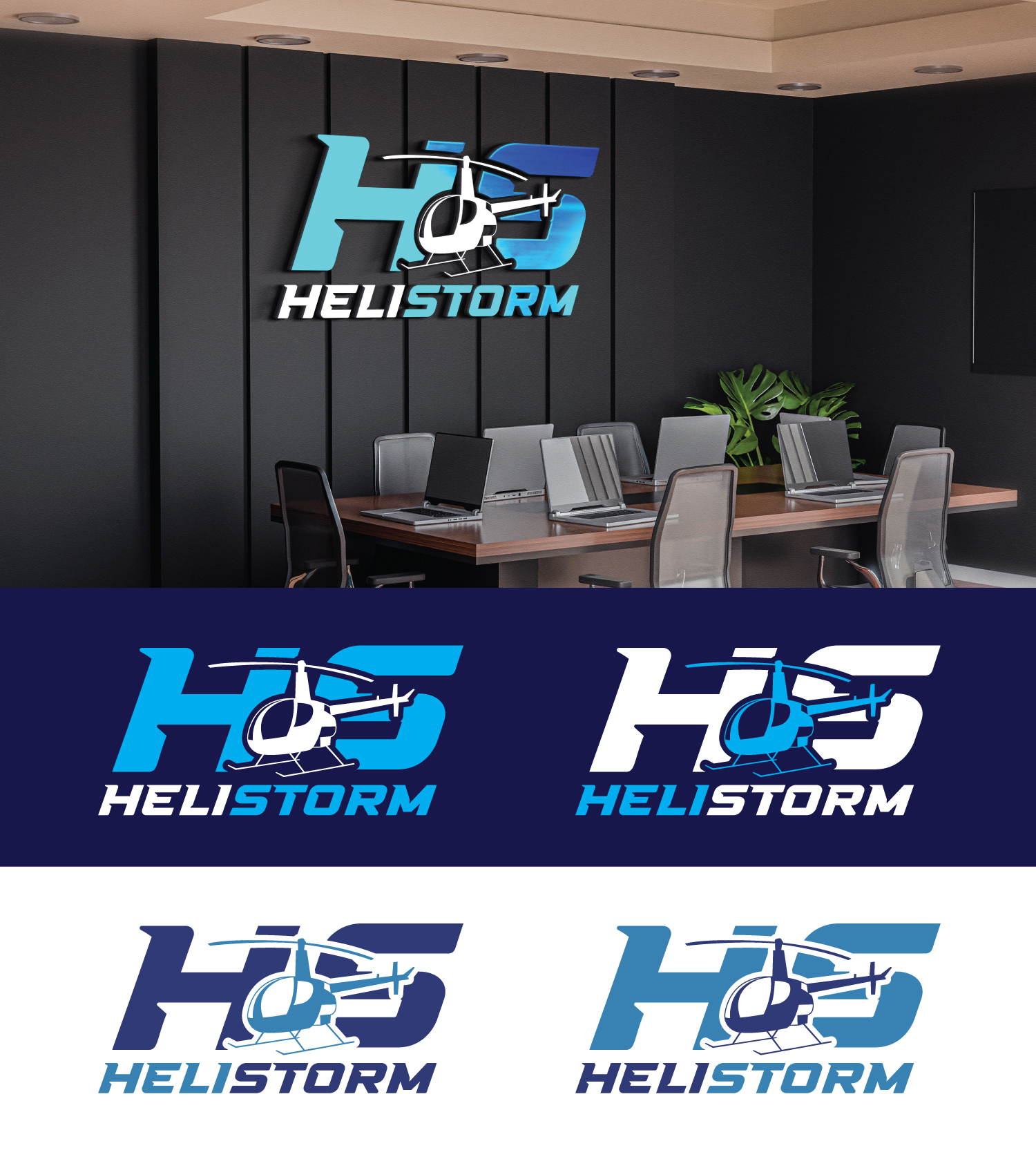 Logo Design by StromDesignHub for HELISTORM PTY LTD | Design #36396982
