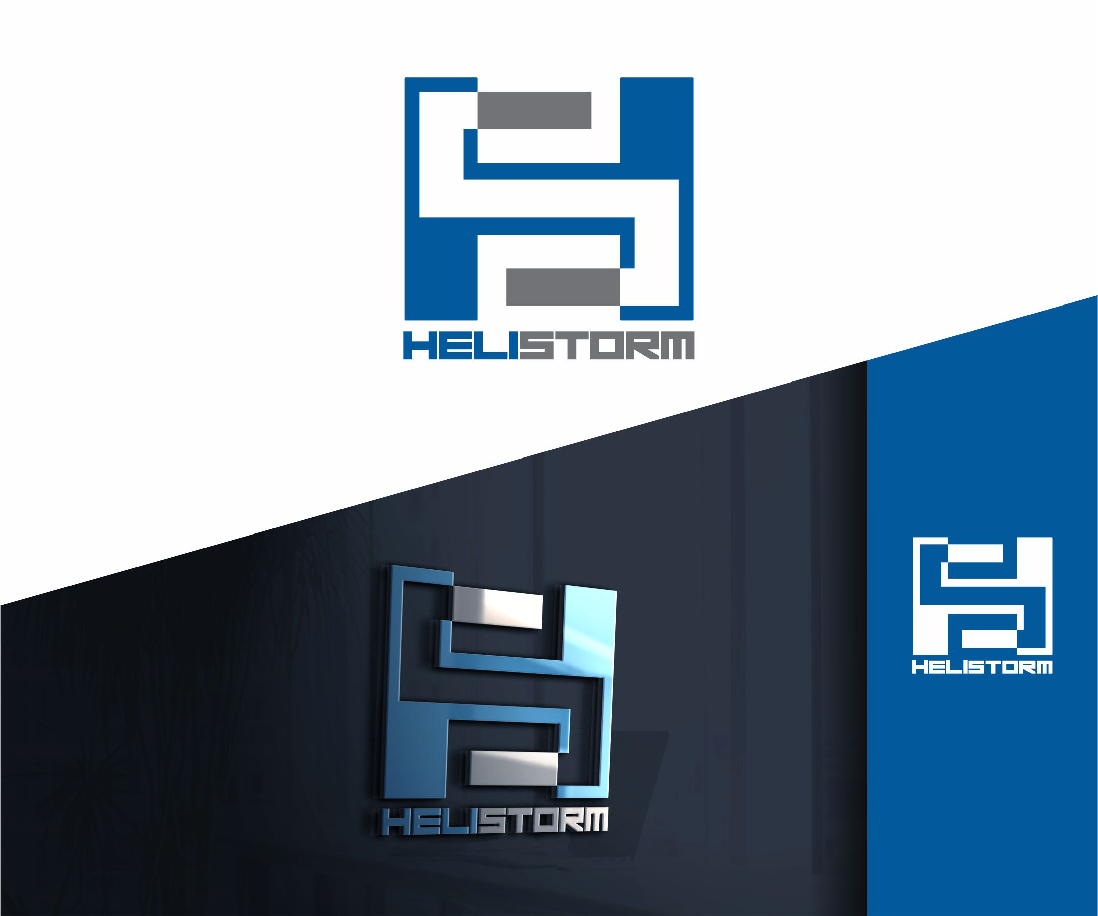 Logo Design by alkaline for HELISTORM PTY LTD | Design #36400543