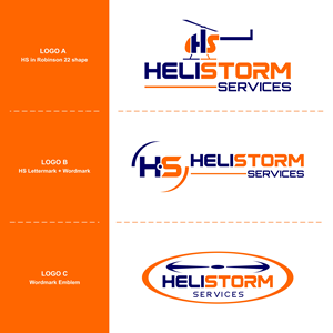 Logo Design by Heksa sigita for HELISTORM PTY LTD | Design: #36407322