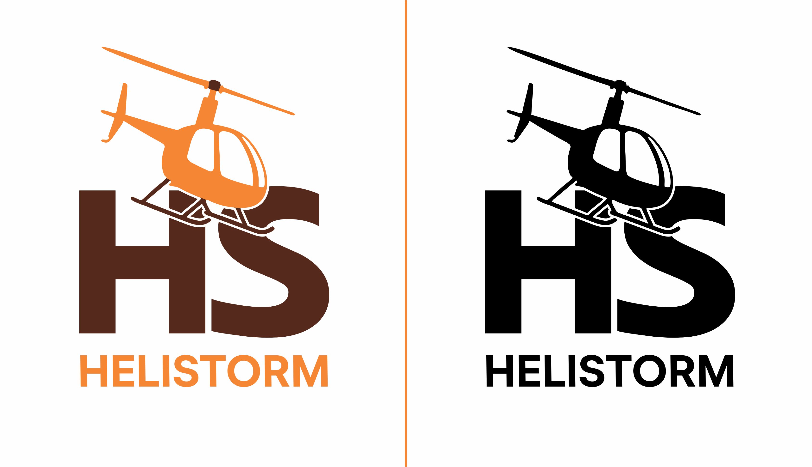 Logo Design by Borago for HELISTORM PTY LTD | Design #36414888