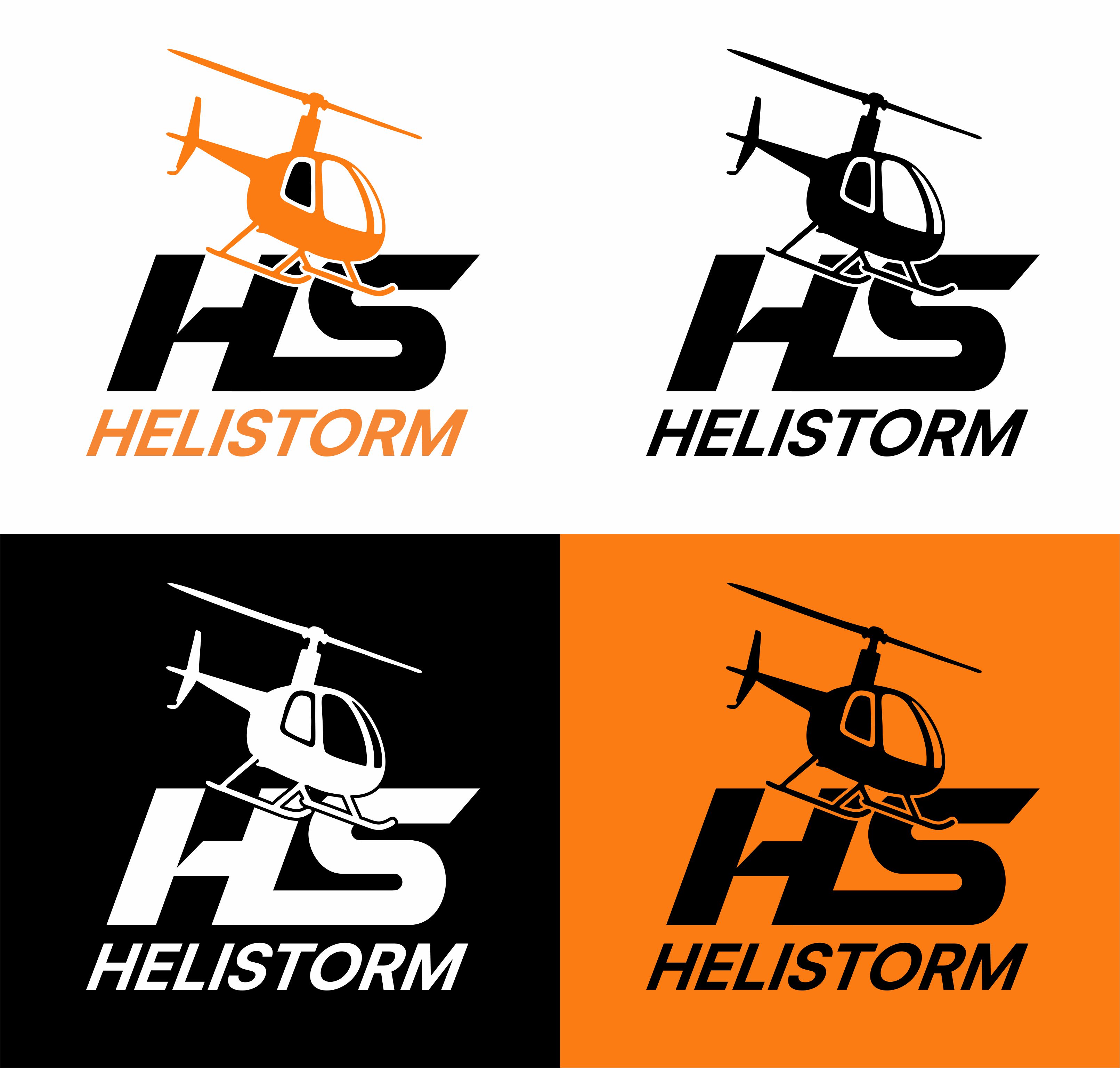 Logo Design by Borago for HELISTORM PTY LTD | Design #36415332