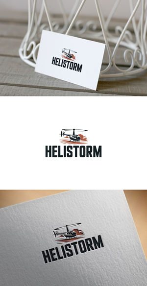 Logo Design by KING JM for HELISTORM PTY LTD | Design: #36427207