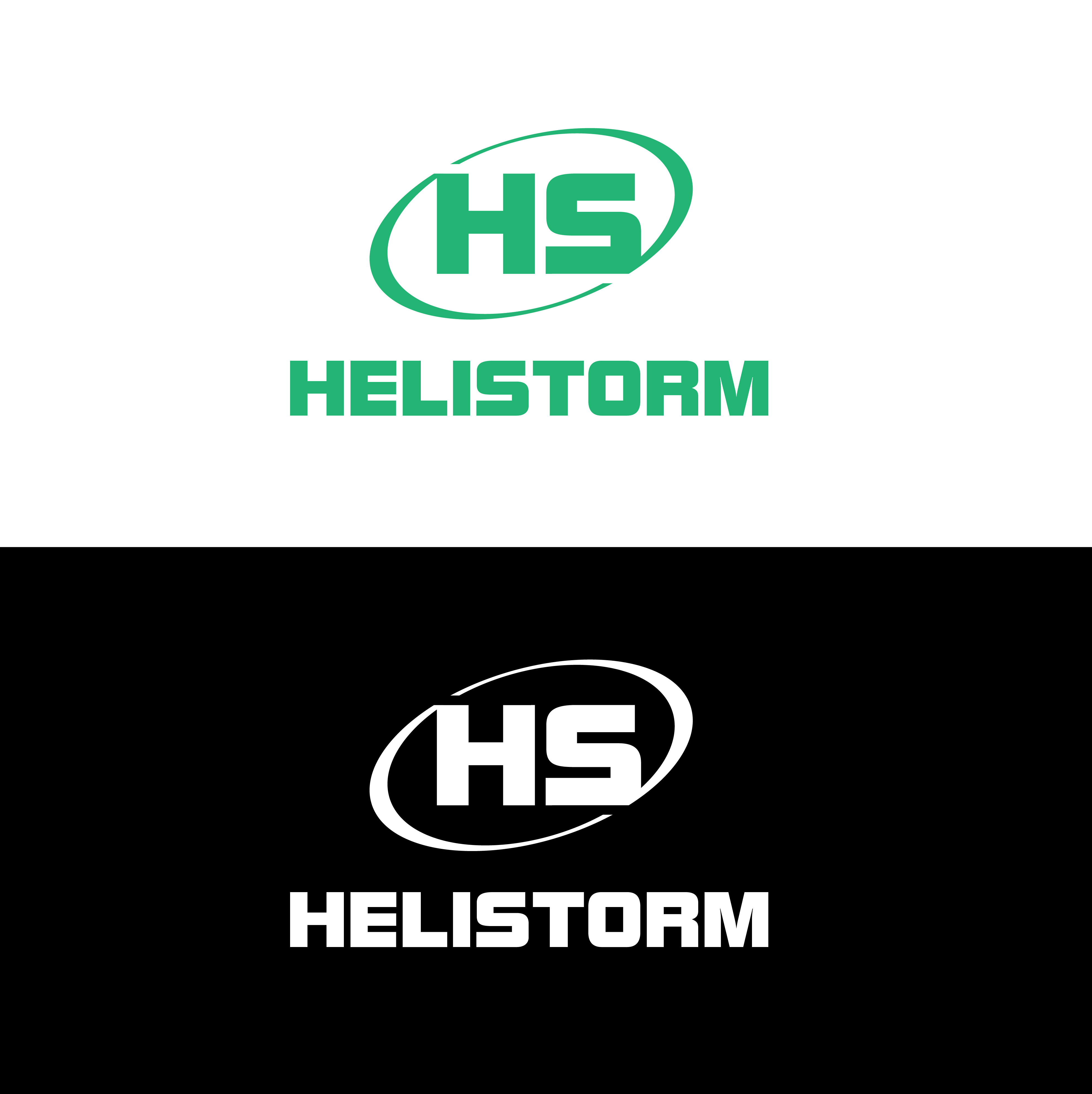 Logo Design by WATER ROCK for HELISTORM PTY LTD | Design #36421645