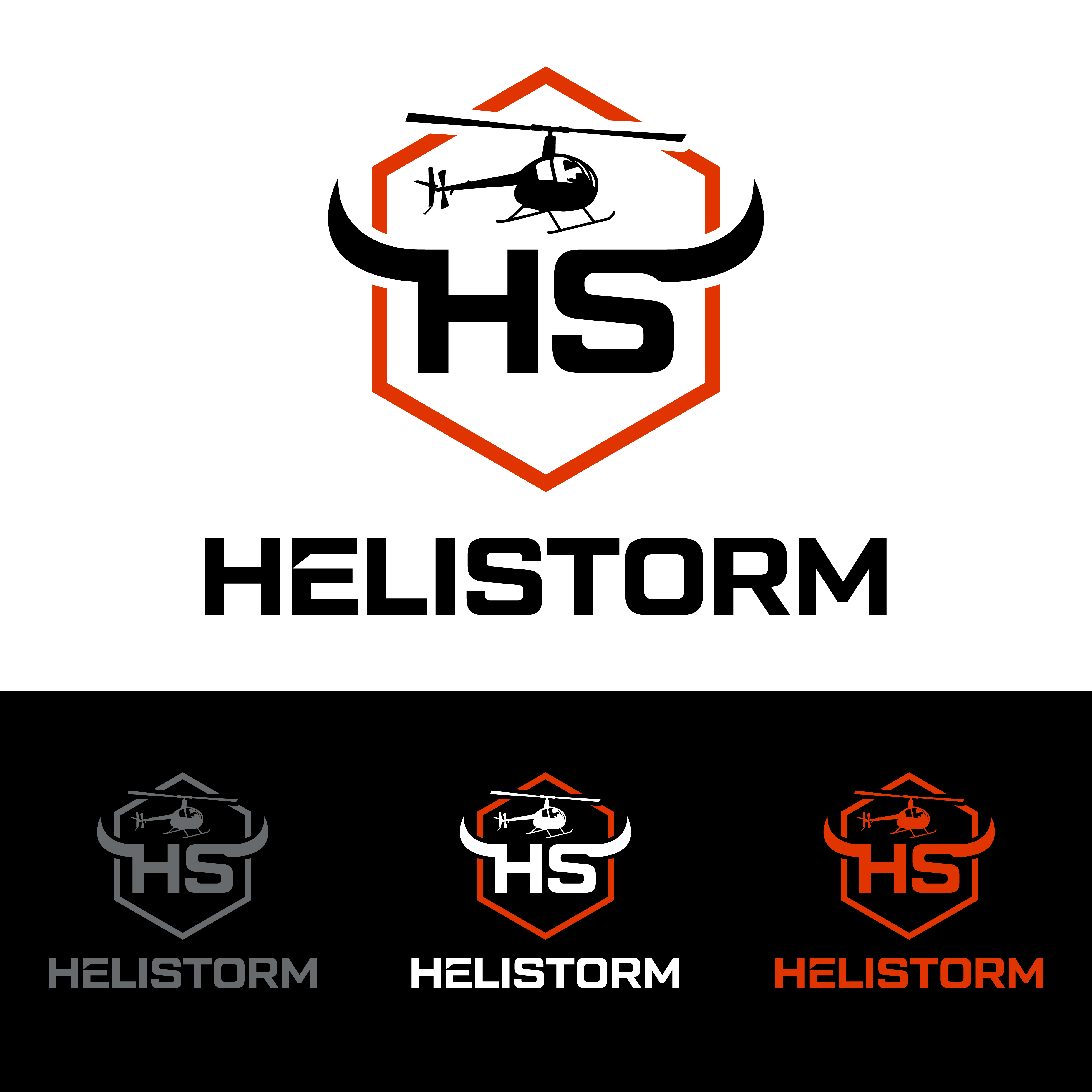 Logo Design by John Mark Arts for HELISTORM PTY LTD | Design #36392656