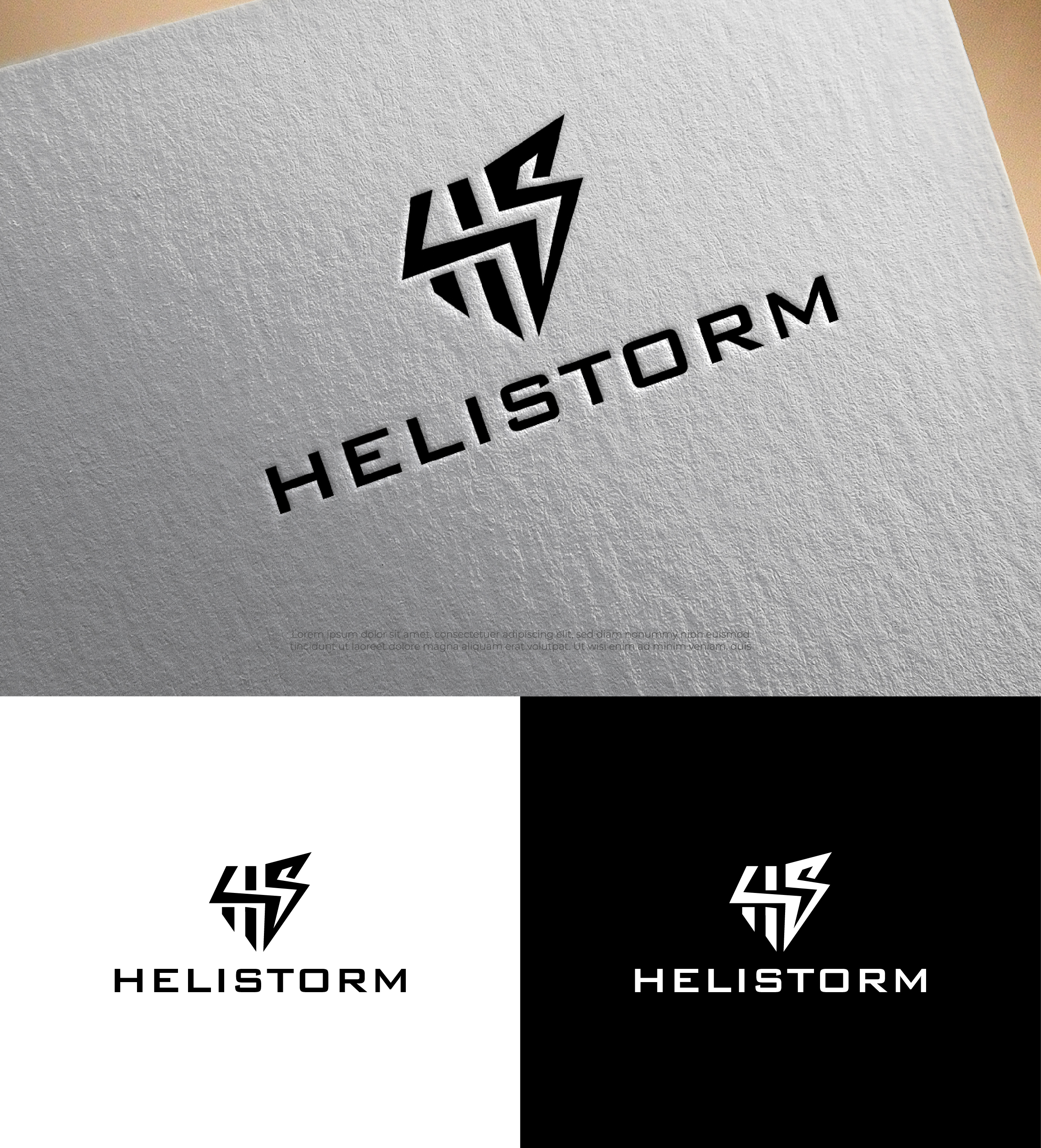 Logo-Design von Creative Poli für HELISTORM PTY LTD | Design #36394506