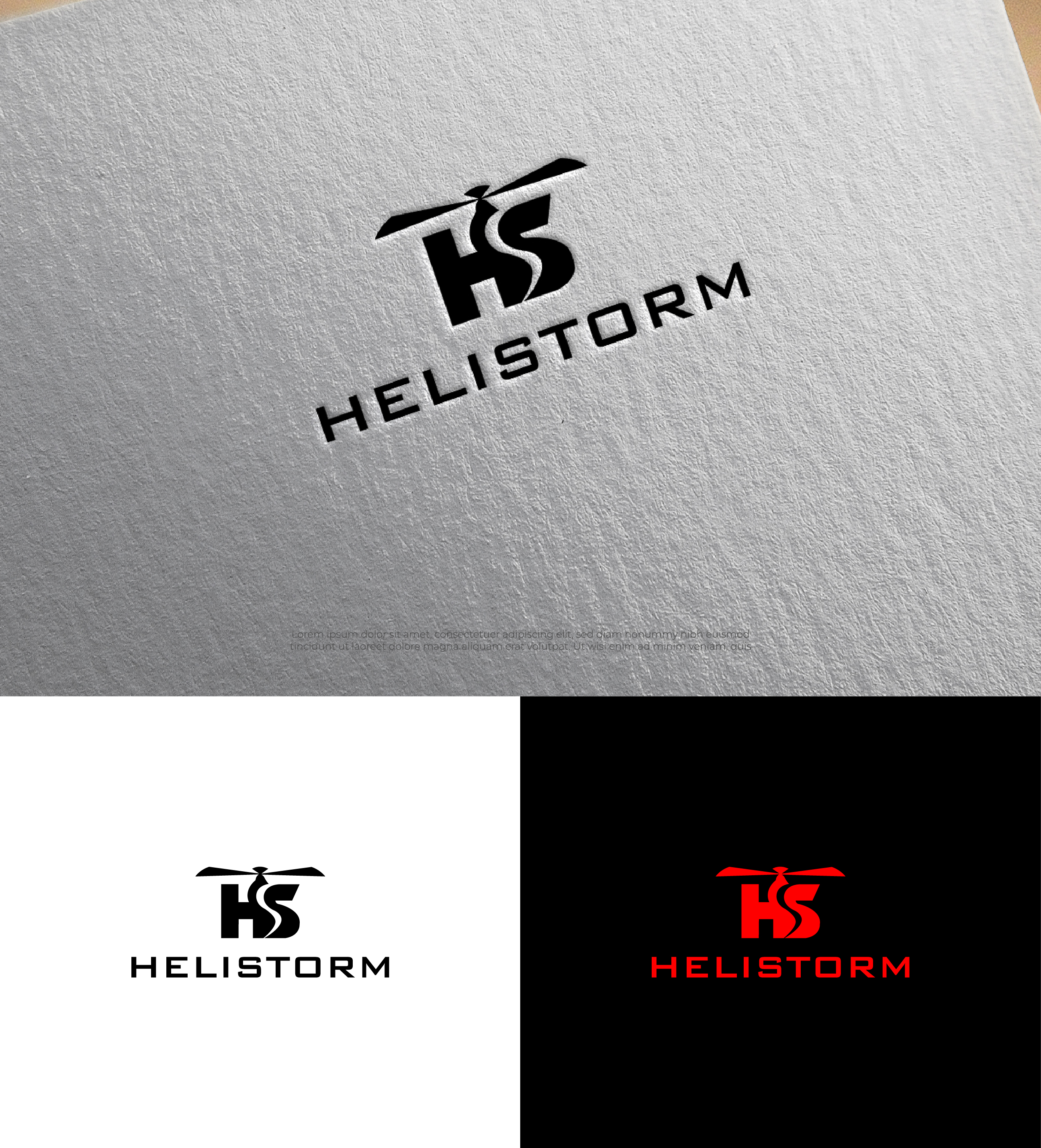 Logo-Design von Creative Poli für HELISTORM PTY LTD | Design #36395130