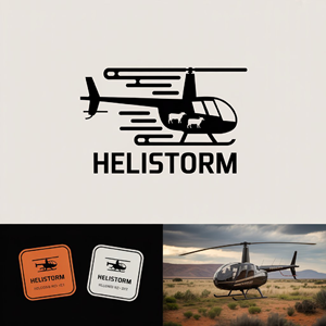 Logo Design by LPMG for HELISTORM PTY LTD | Design: #36428230