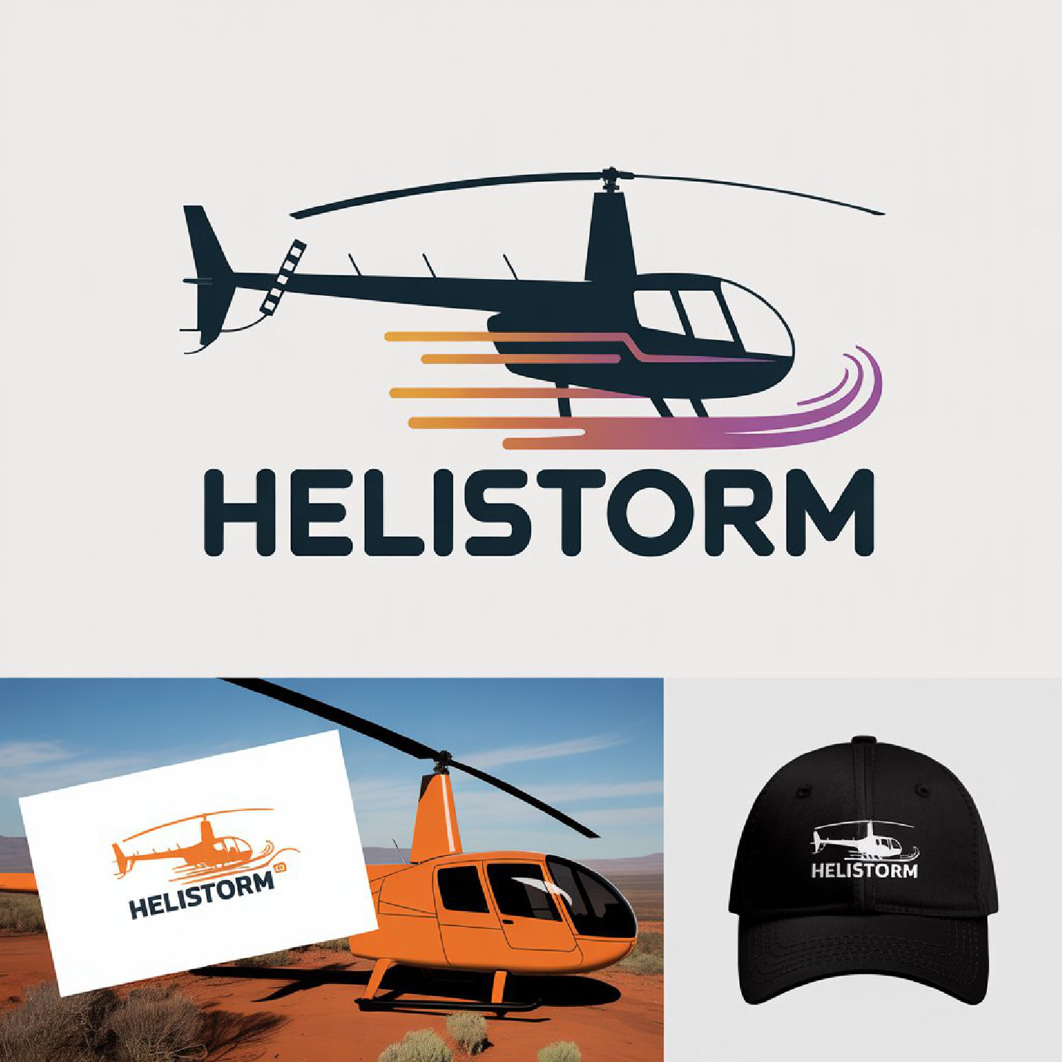 Logo Design by LPMG for HELISTORM PTY LTD | Design #36428231