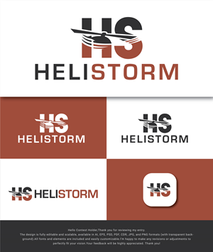 Logo Design by Mizanur1525 for HELISTORM PTY LTD | Design: #36414396