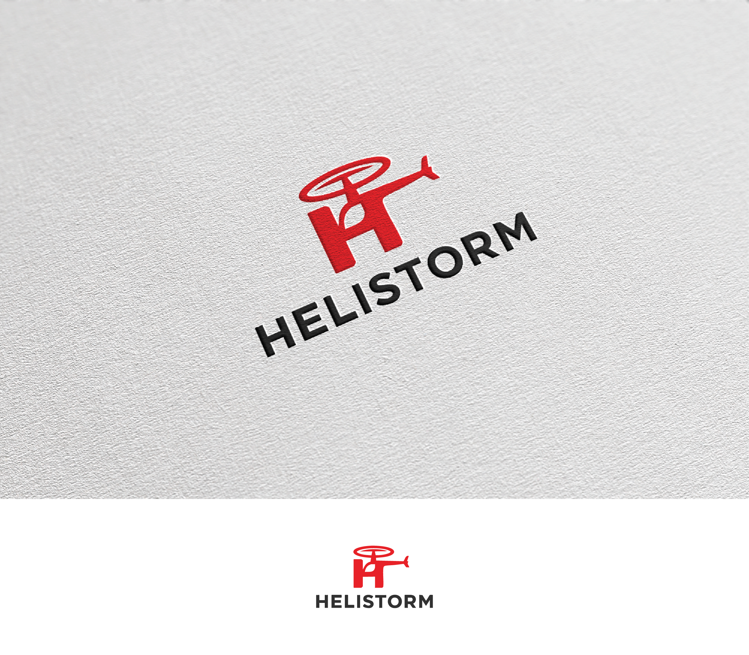 Logo Design by Afsana_Hoque for HELISTORM PTY LTD | Design #36396945